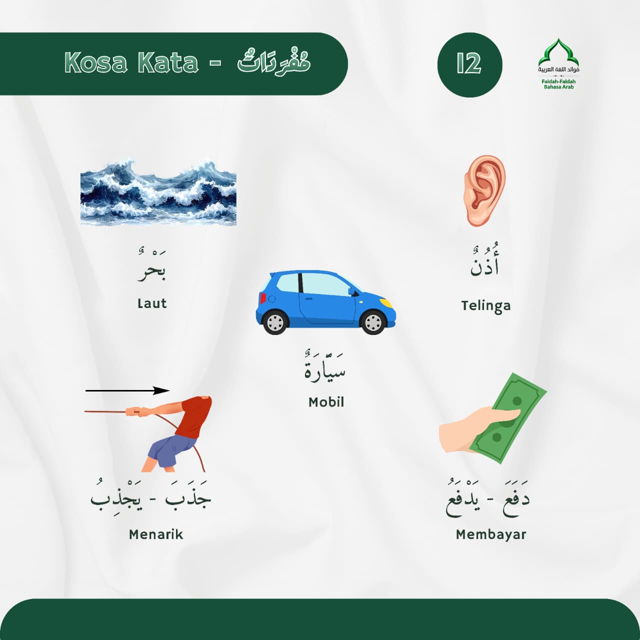 📚 Kosa Kata Harian Bagian 12