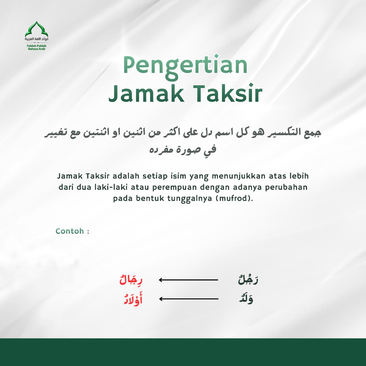 Pengertian Jamak Taksir